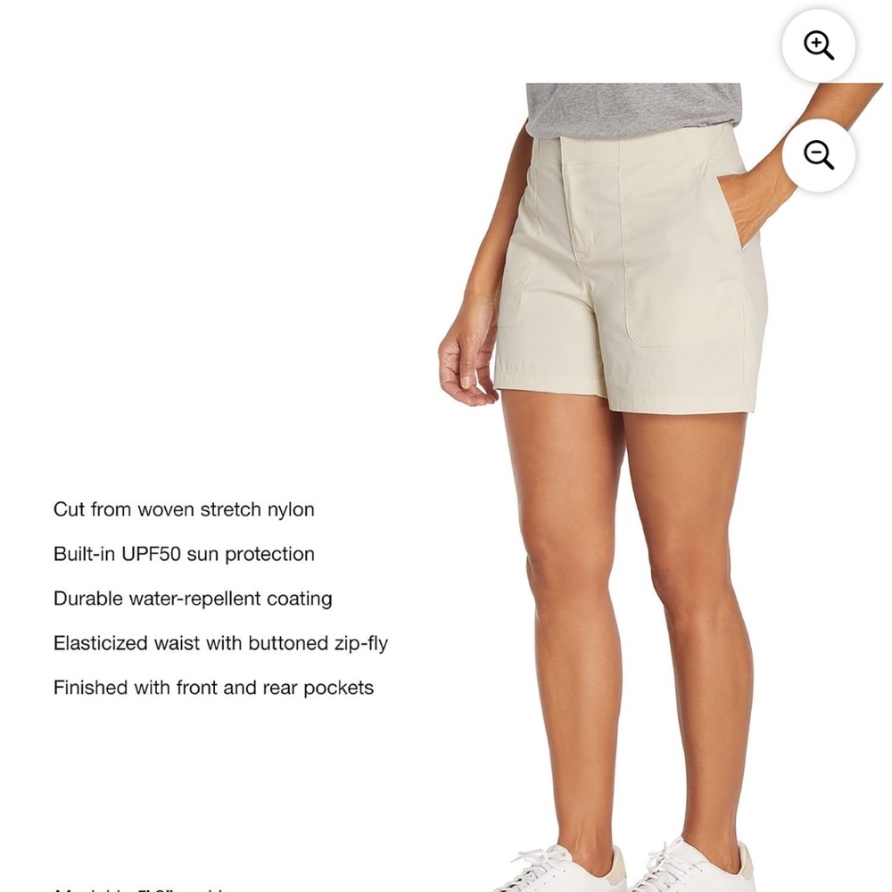 Women's Eddie Bauer Hiker Shorts - 8 - NWT - Picture 4 of 10
